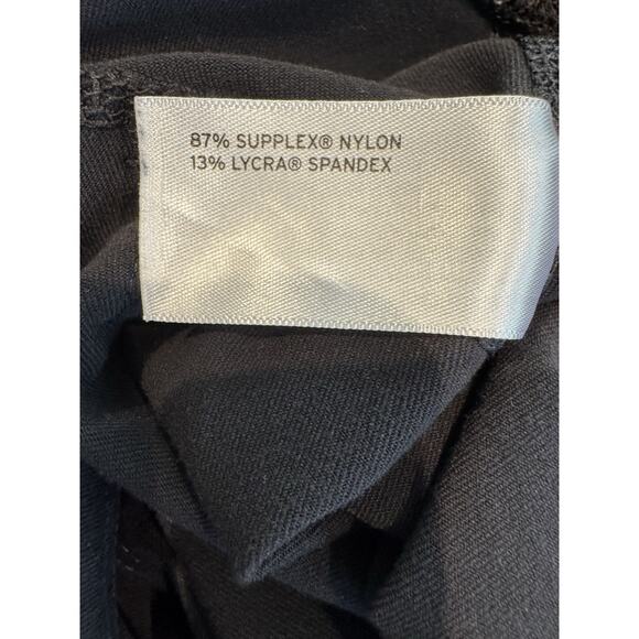 DULUTH TRADING CO Womens Small Black Pants Pull-On w/ Zippered Pockets Stretch - Picture 10 of 12